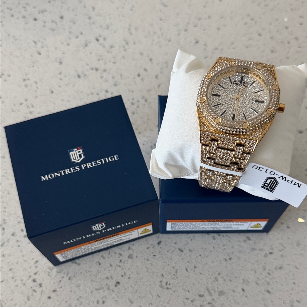 Invicta Gold and Silver Watch